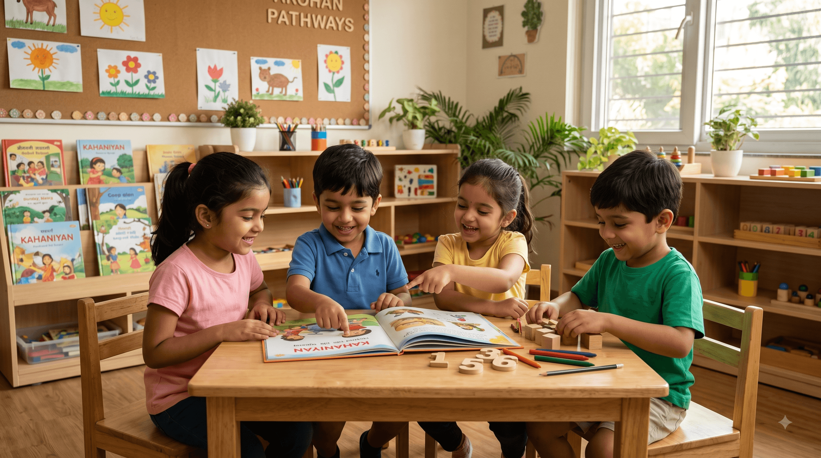 Children learning